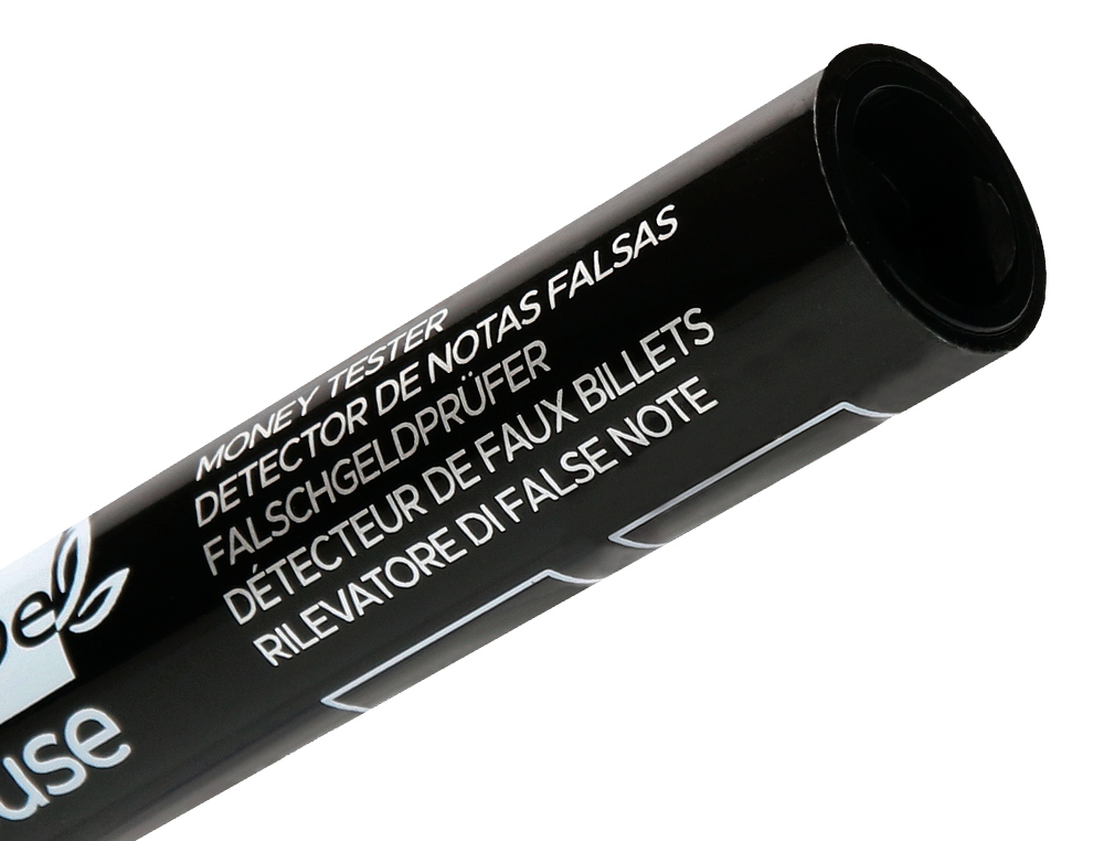 STYLO LIDERPAPEL ECOUSE DETECTEUR FAUX-BILLETS POINTE OGIVE TRACE 3MM BLISTER