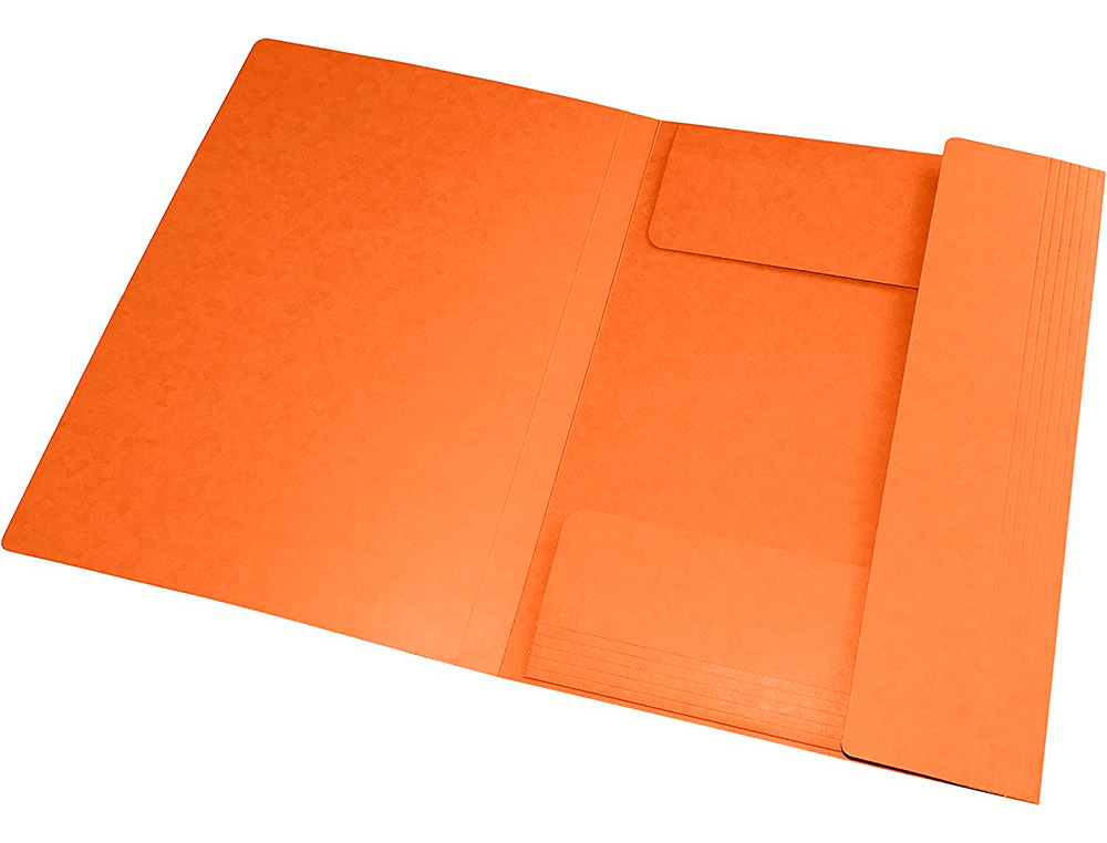 CHEMISE ELASTIQUE 3 RABATS OXFORD TOPFILE+ A4 ORANGE
