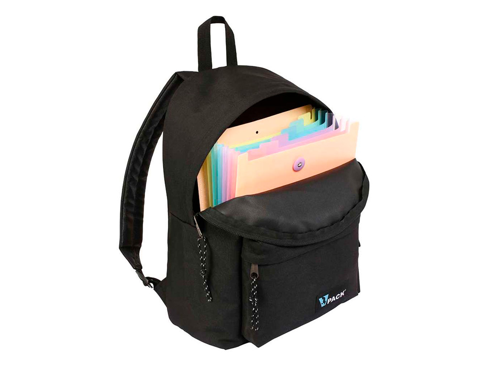 TRIEUR VIQUEL RAINBOW PASTEL POUR SAC A DOS 6 COMPARTIMENTS POLYPROPYLENE A4 25X33X3,5CM