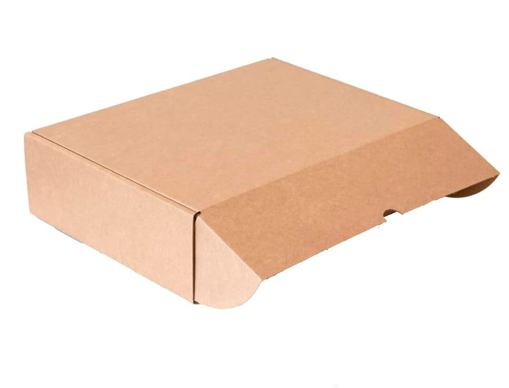 BOITE MONTAGE AUTOMATIQUE Q-CONNECT POUR E-COMMERCE ET CADEAUX CARTON RECYCLE CANNELURE 3MM KRAFT