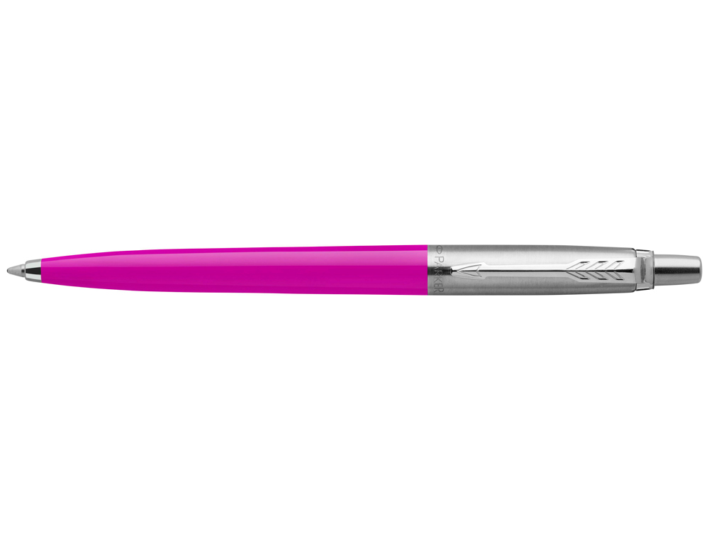 STYLO-BILLE PARKER JOTTER RETRACTABLE POINTE MOYENNE    FINITION MAGENTA BRILLANTE    AVEC 1 RECHARGE QUINKFLOW