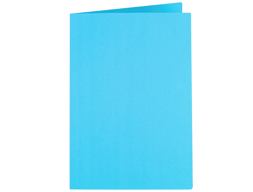 SOUS-CHEMISE LIDERPAPEL PAPIER CARTONN 180G 310X230MM DOCUMENT A4 210X297MM COLORIS COLORIS BLEU CIEL