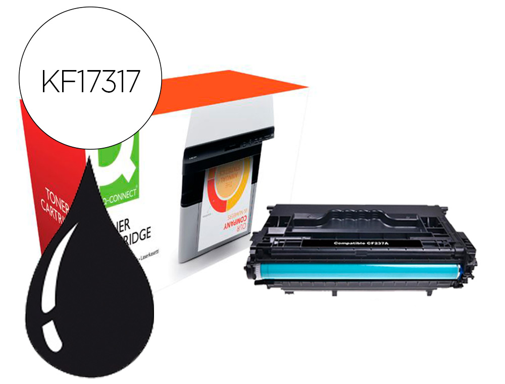 TONER Q-CONNECT COMPATIBLE HP CF237A LASERJET ENTERPRISE    M607 / 608 / 609 / 631 / 632