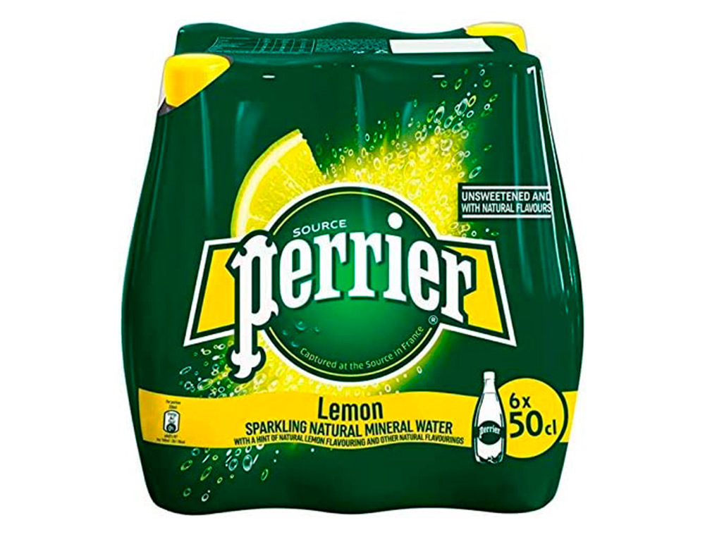 EAU GAZ PERRIER CITRON PET 50CL