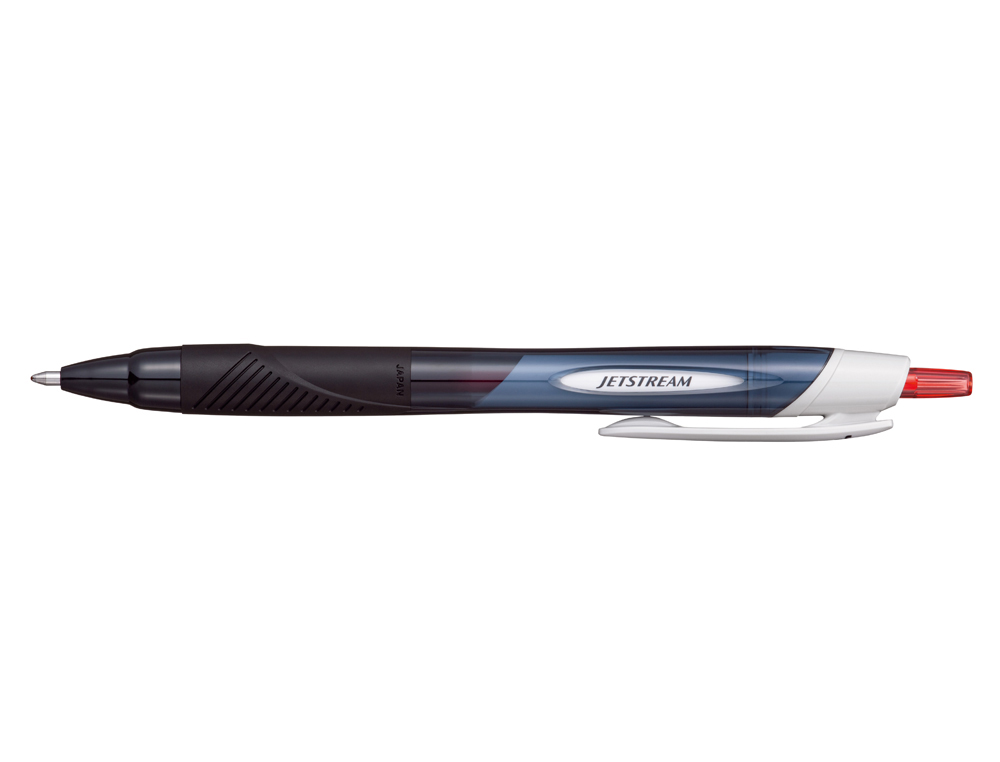 ROLLER UNIBALL JETSTREAM SPORT RETRACTABLE PLASTIQUE   RECYCLE ECRITURE MOYENNE      COLORIS ROUGE