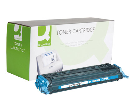 TONER LASER Q-CONNECT COMPATIBLE IMPRIMANTES HP Q6001A COULEUR CYAN 2000P