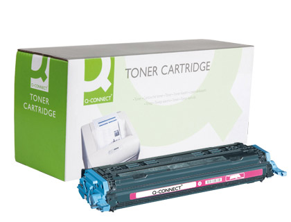 TONER LASER Q-CONNECT COMPATIBLE IMPRIMANTES HP Q6003A COULEUR MAGENTA 2000P