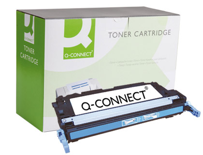 TONER LASER Q-CONNECT COMPATIBLE IMPRIMANTES HP Q6471A COULEUR CYAN 4000P