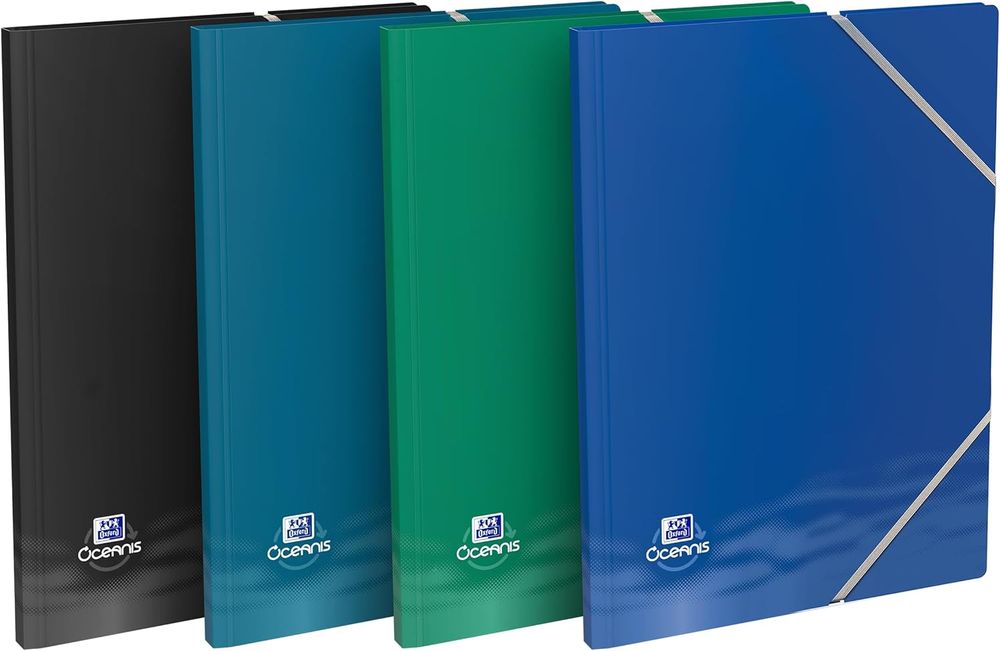 PROTEGE-DOCS HAMELIN OXFORD SCHOOL LIFE OCEANIS           POLYPROPYLENE RECYCLE COULEUR ASSORTIES