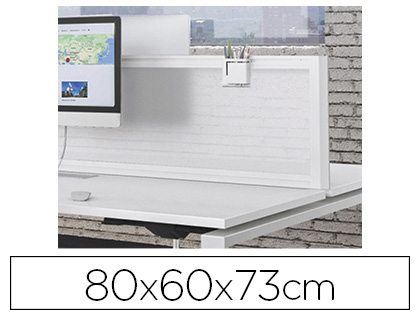 RETOUR SUSPENDU EOL CONECT RECTANGULAIRE 80X60CM DCOR BLANC NEIGE SUR PIEDS ARCHE FIXE