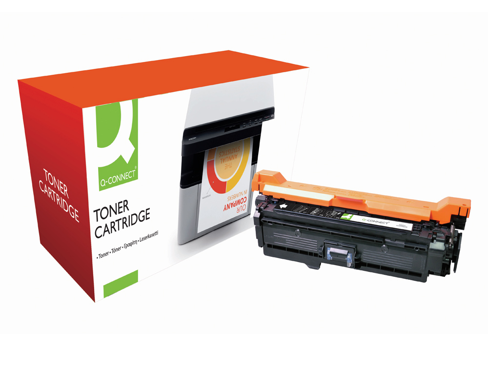 TONER LASER Q-CONNECT COMPATIBLE IMPRIMANTES HP CE251X COULEUR CYAN 7000P