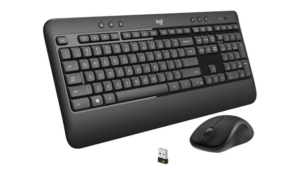 CLAVIER/SOURIS LOGITECH MK540 SANS FIL PRECIS CONFORTABLE   ET FIABLE