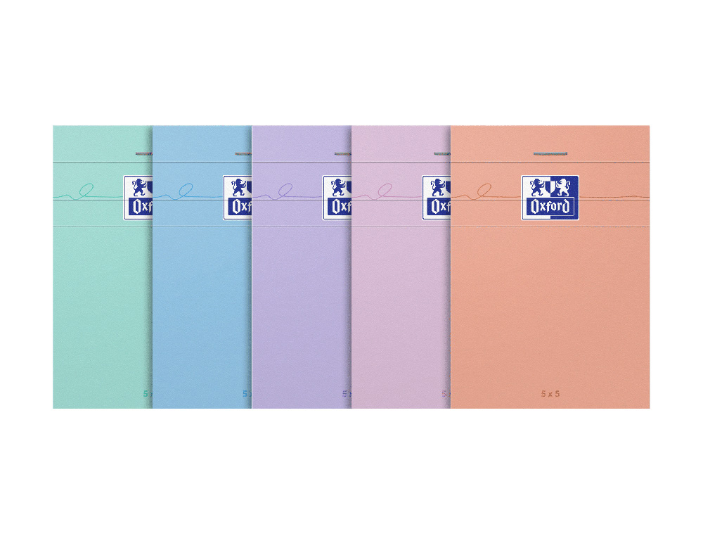 BLOC OXFORD SMART AGRAFE 74X105MM 160 PAGES OPTIK      PAPER 5X5