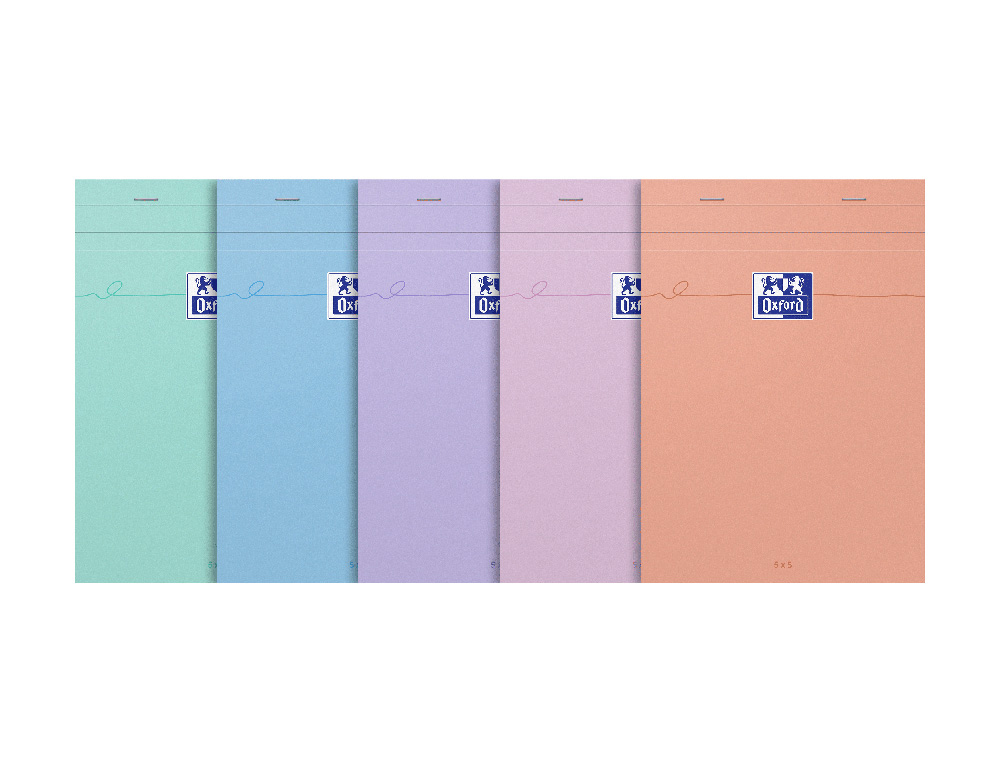 BLOC OXFORD SMART AGRAFE 148X210MM 160 PAGES OPTIK     PAPER 5X5