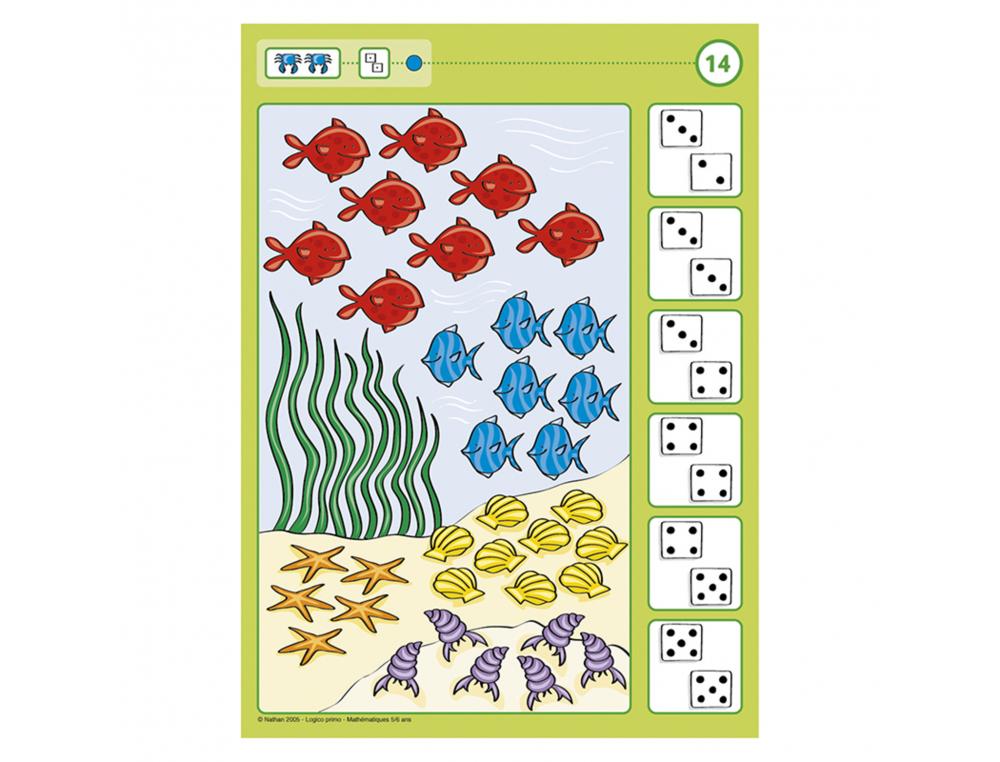 JEU AUTOCORRECTIF LOGICO PRIMO NATHAN MATHEMATIQUES GS