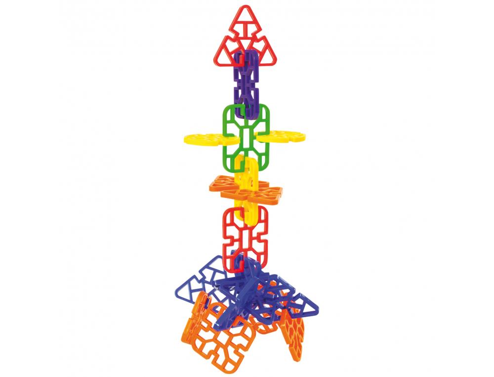 ROSETTES A PIQUER EDUPLAY 6 FORMES PLASTIQUES 216 PIECES  6 COLORIS ASSORTIS
