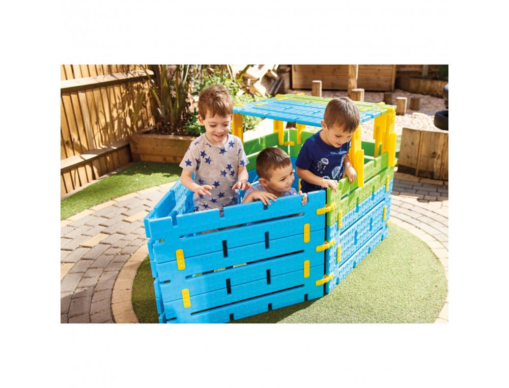 CONSTRUIT TON ABRI EDUCATIONAL ADVANTAGE         CACHETTES OISEAUX MAISONS     ABRIS ETC JEU DE STIMULATION