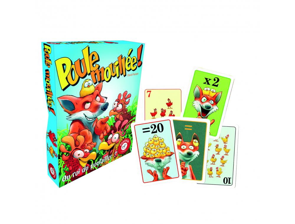 MATHEMATIQUES PIATNIK POULE MOUILLEE INTERET PEDAGOGIQUE  ADDITIONS SOUSTRACTIONS ET    MEMOIRE 50 CARTES POULE 10
