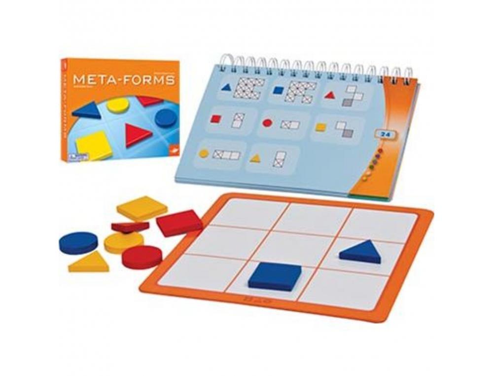 SPATIALISATION FOX MIND META FORMS 9 FORMES GEOMETRIQUES 6 NIVEAUX INTERET PEDAGOGIQUE   LOGIQUE ET RAISONNEMENT