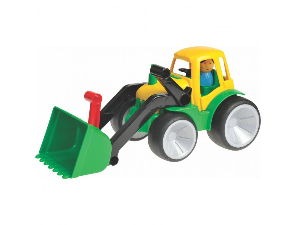 TRACTEUR AVEC PELLE