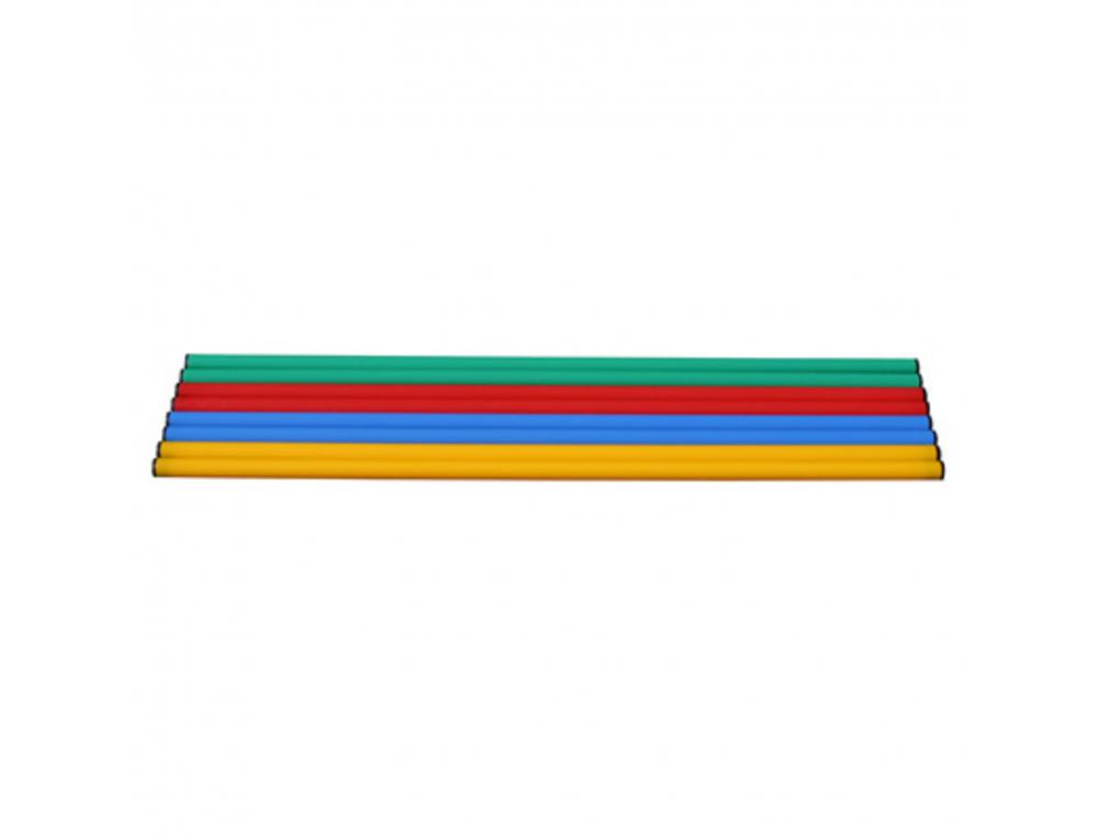 ACCESSOIRES DE PARCOURS FIRST LOISIRS JALONS ABS  SEULS OU  AVEC BRIQUES CONES POTEAUX ET PINCES LOT DE 8
