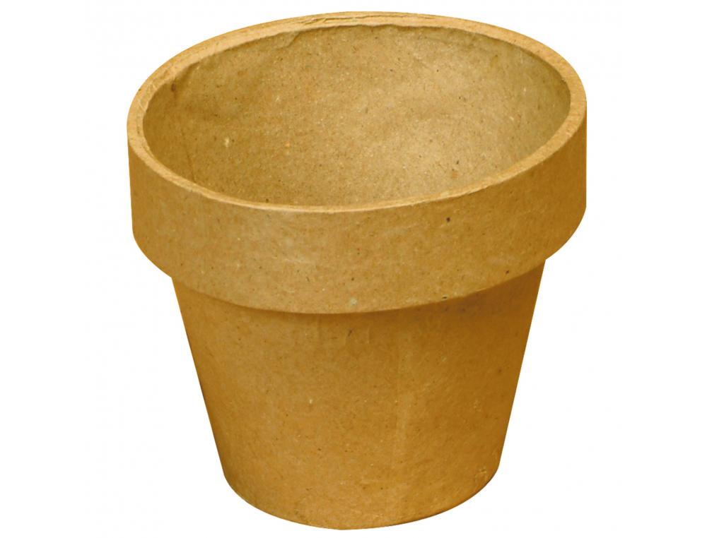 POT DE FLEUR GRAINE CREATIVE CARTON 9X9 CM