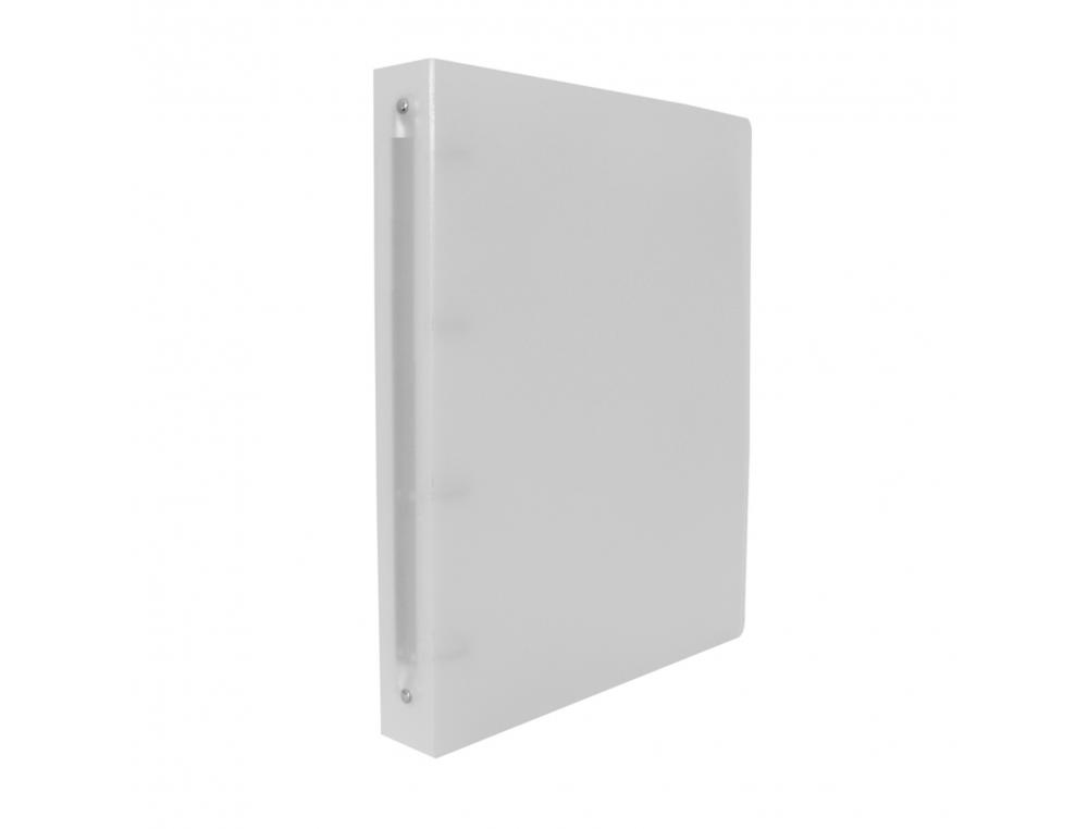 CLASSEUR SOUPLE 4 ANNEAUX POLYPRO OFFICE PLAST 32X26,8  CM DOS 40MM COLORIS INCOLORE