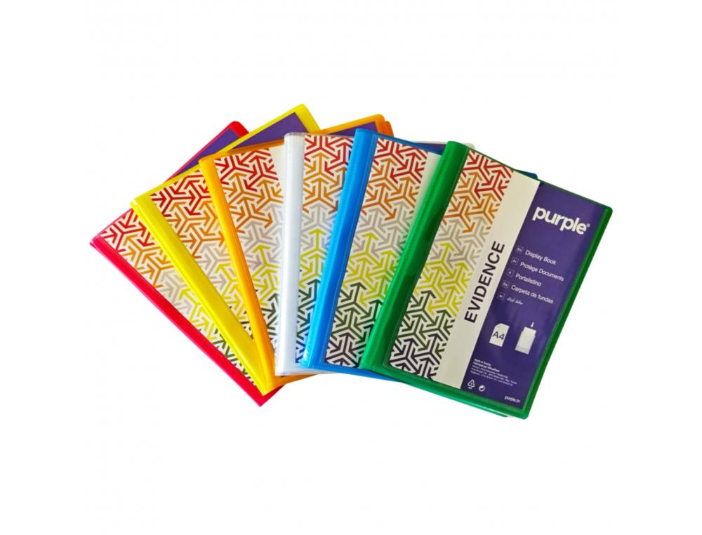PROTEGE-DOCUMENTS OFFICE PLAST PERSONNALISABLE 20 VUES QUALITE PP 40 MICRONS LISSE
