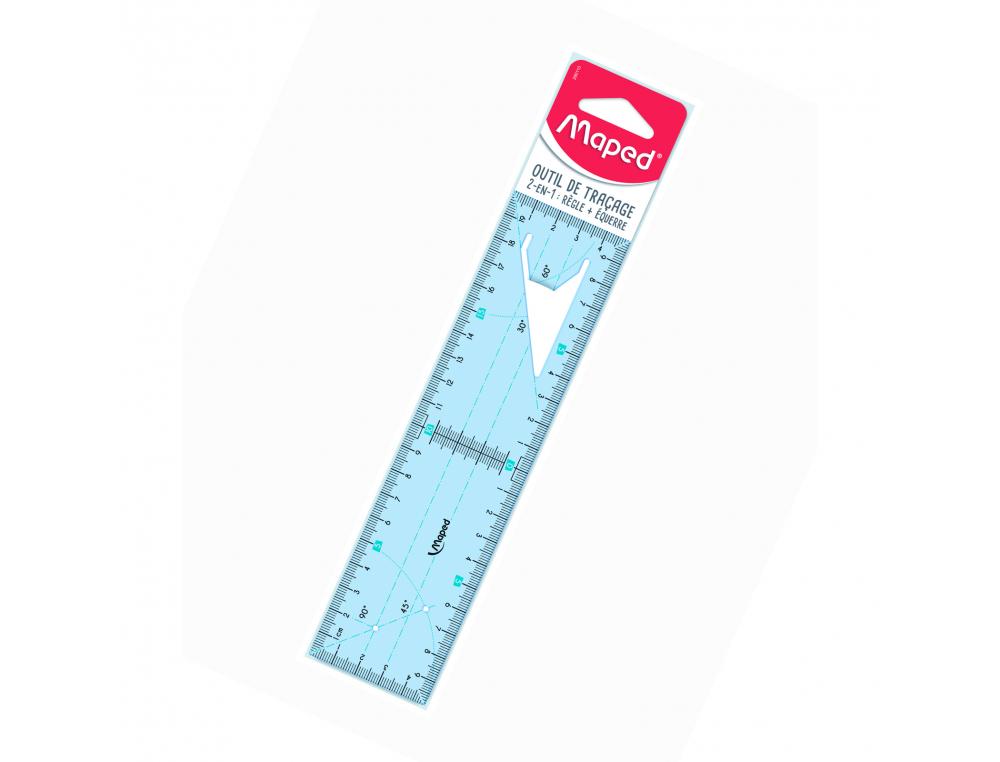 EQUERRE INCASSABLE MAPED 21 CM