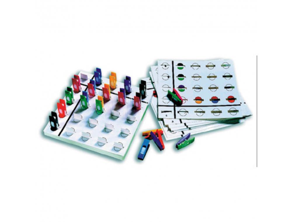 JEU DE SOCIETE SPATIALISATION MATRIX SHAKED 1 BASE 12       FICHES 36 MINI PINCES 1 A 4   JOUEURS