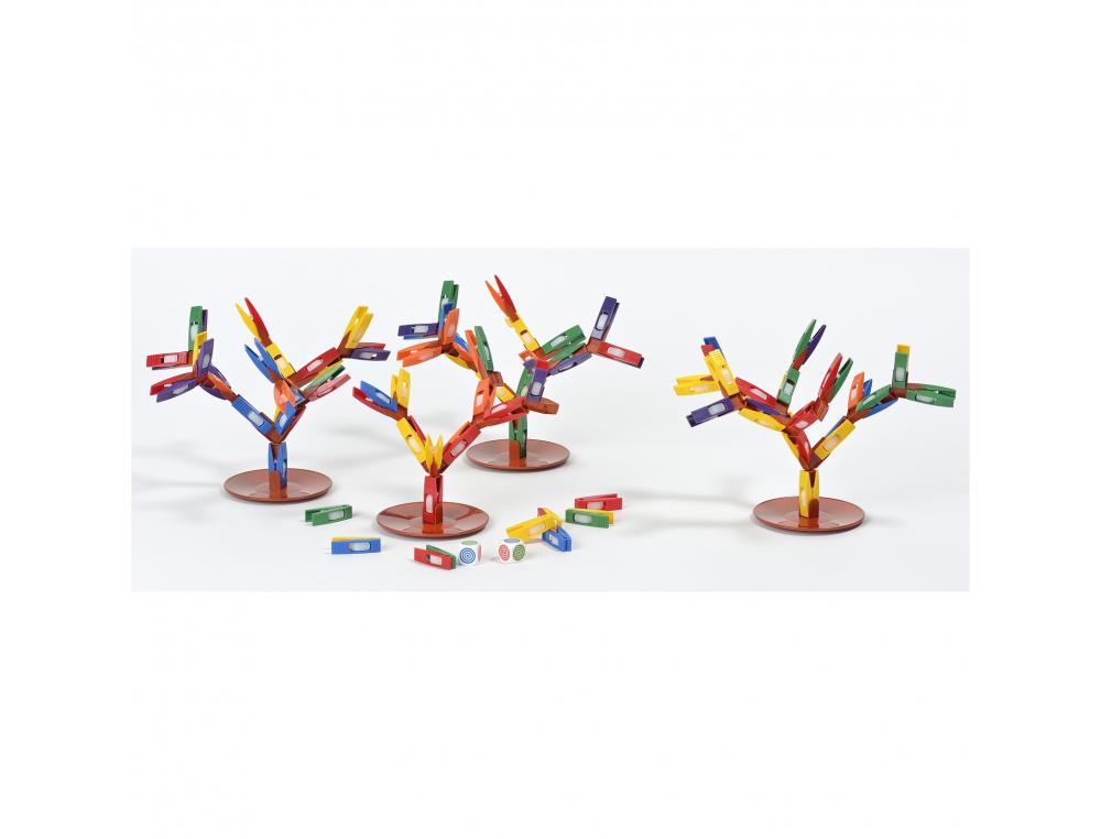 JEU DE SOCIETE SPATIALISATION TRICKY FOREST SHAKED 1 A 4    JOUEURS