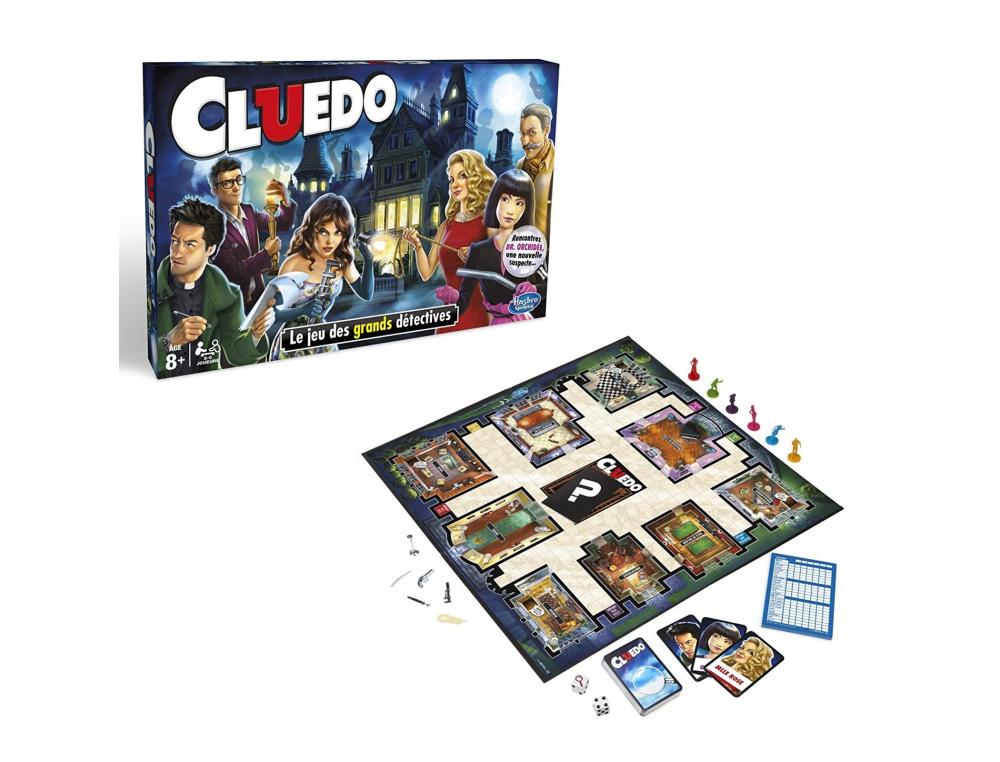 JEU DE SOCIETE HASBRO CLUEDO 2 A 6 JOUEURS