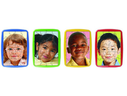 PUZZLE MINILAND ENFANTS DU MONDE SET DE 4 UNITS 20 PICES