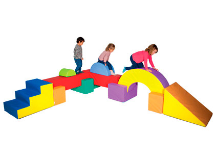 ENSEMBLE PSYCHOMOTRICITɕ 39 SUMO DIDACTIC MULTICOLORE 355X205X80CM