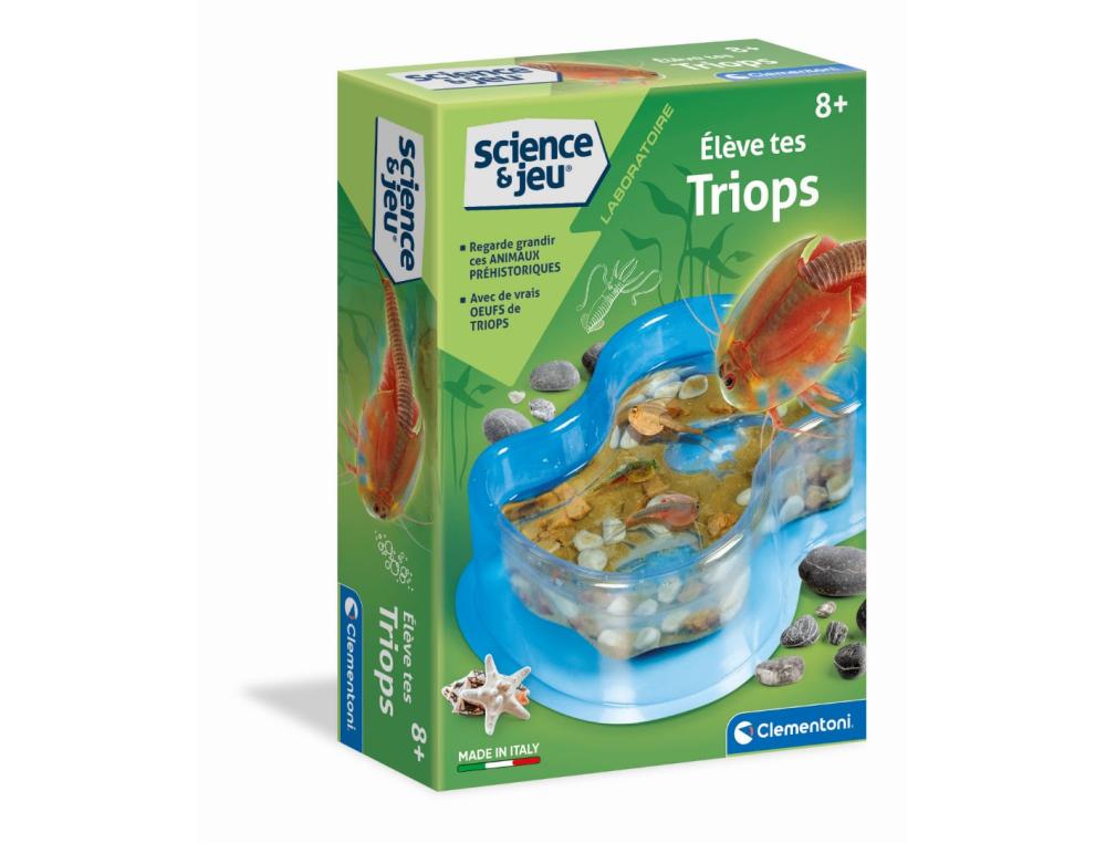 PRESENTOIR CLEMENTONI COFFRET SCIENCE ET JEU ASSORTIS 18 UNITES