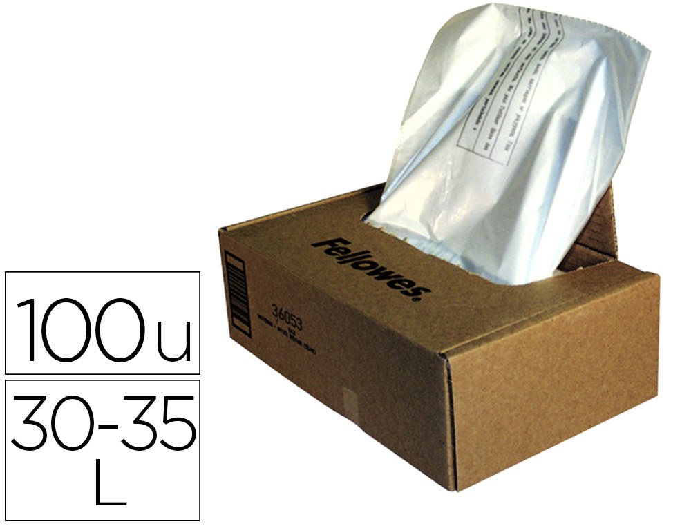 SACS/DESTRUCTEUR 34L./100