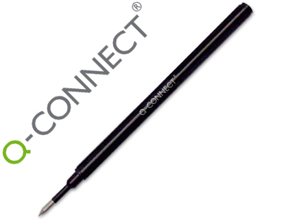 RECHARGE Q-CONNECT ROLLER LARGEUR MOYENNE COLORIS NOIR
