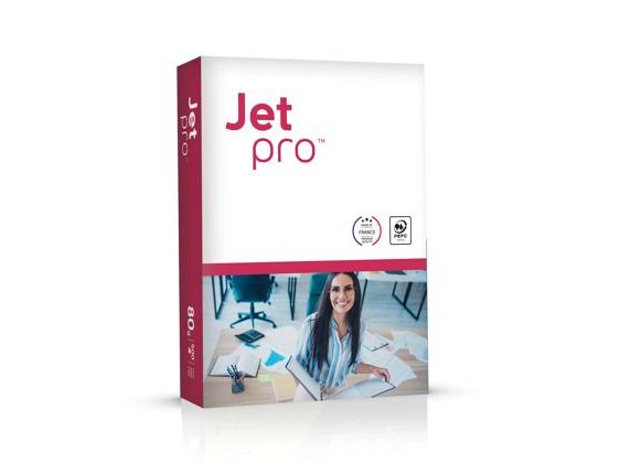 PAPIER CLAIREFONTAINE JETPRO  A4 80G BLANC RAMETTE 500F     BLANCHEUR 146